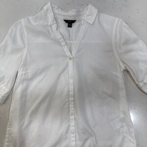 J Crew women white Shirt size XXS
